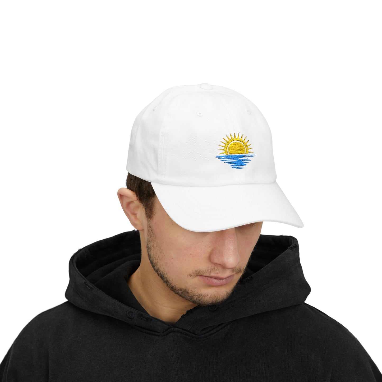 Sunset Embroidered Classic Summer Cap