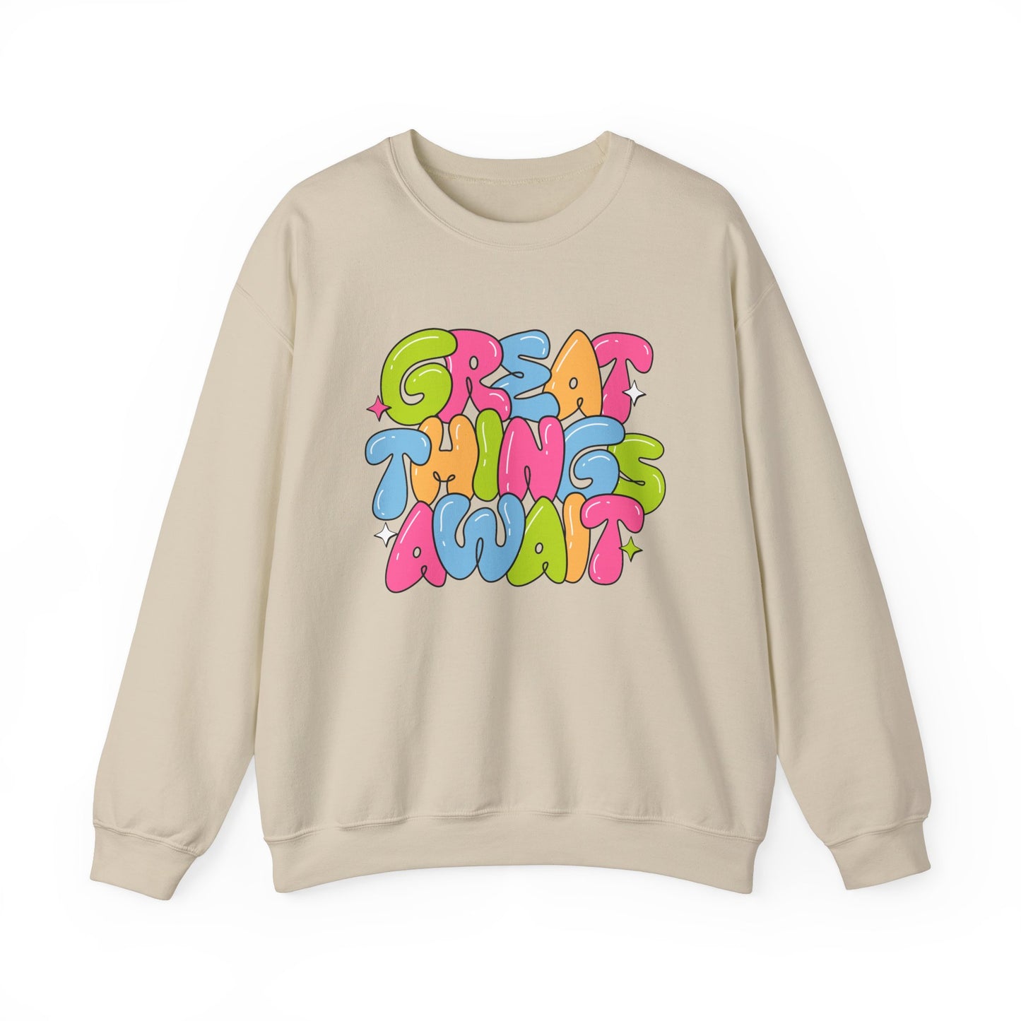 Great Things Await - Crewneck Sweatshirt