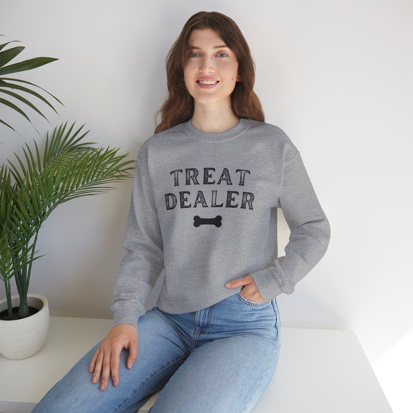 Treat Dealer - Funny Pet Lover Sweatshirt