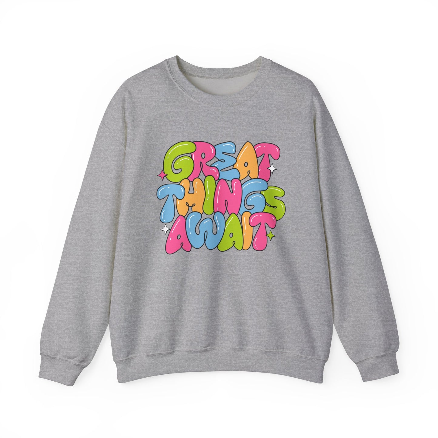 Great Things Await - Crewneck Sweatshirt