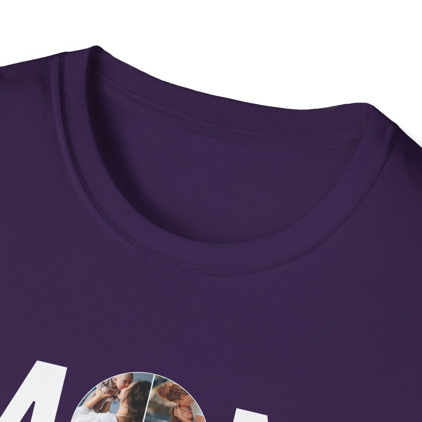 Personalized MOM Photo T-Shirt | Tee for Mother's Day & Family Gifts