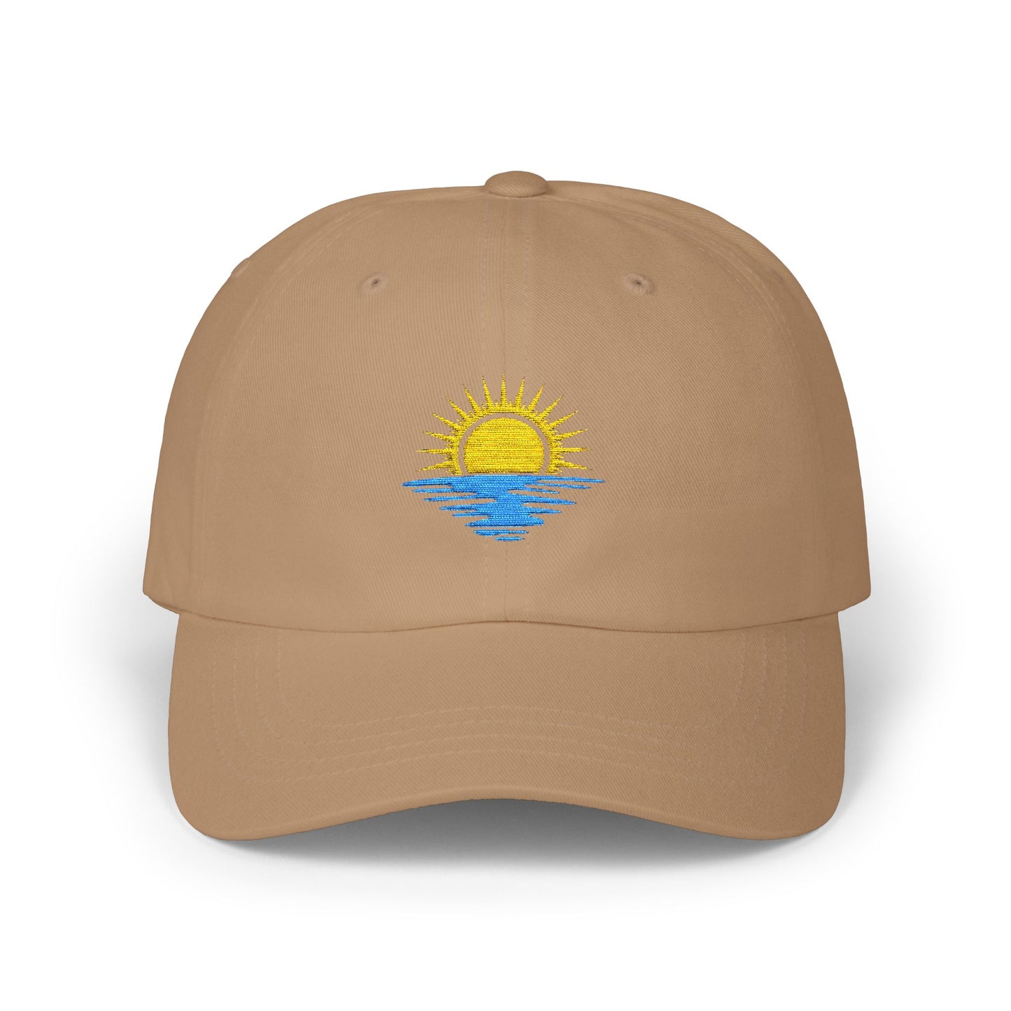 Sunset Embroidered Classic Summer Cap