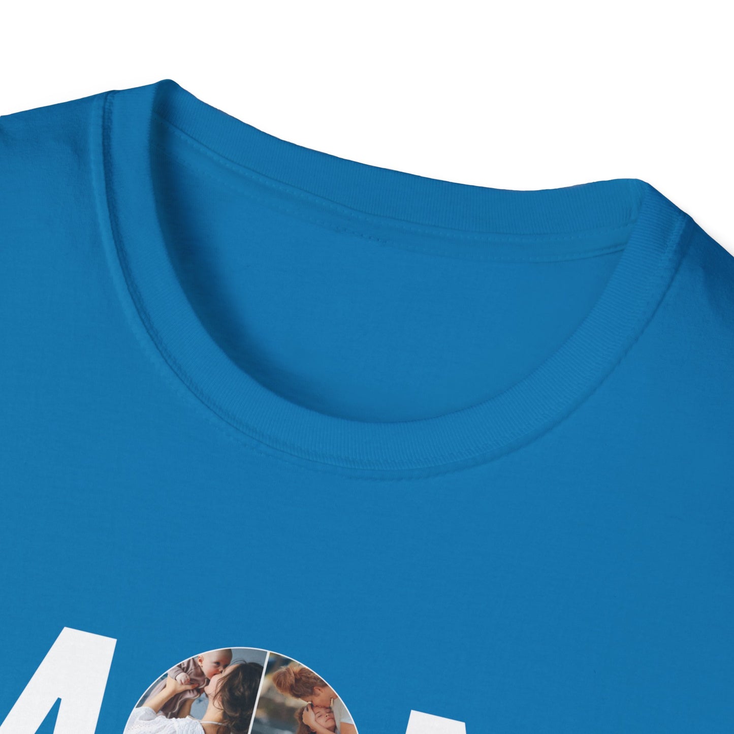 Personalized MOM Photo T-Shirt | Tee for Mother's Day & Family Gifts
