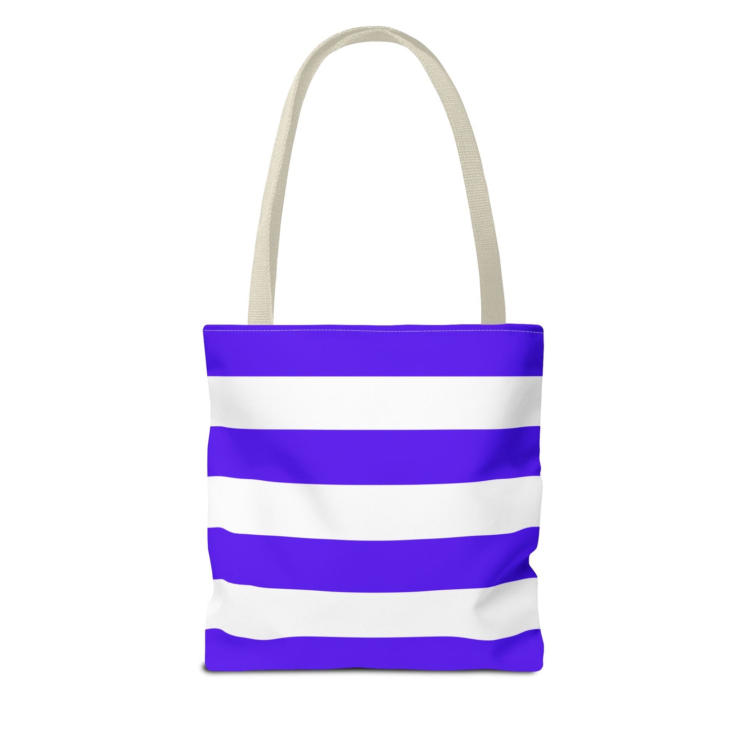 Personalized Striped Tote Bag - Custom Name Tote