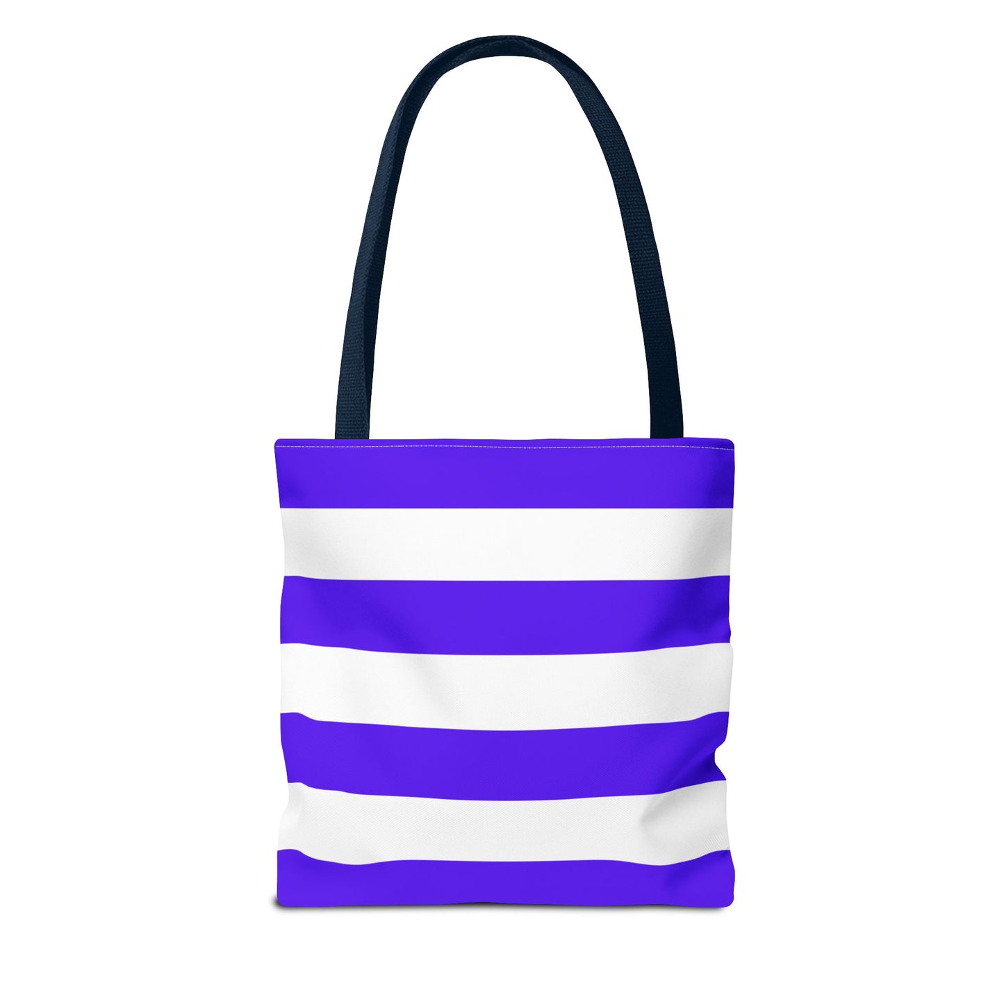 Personalized Striped Tote Bag - Custom Name Tote