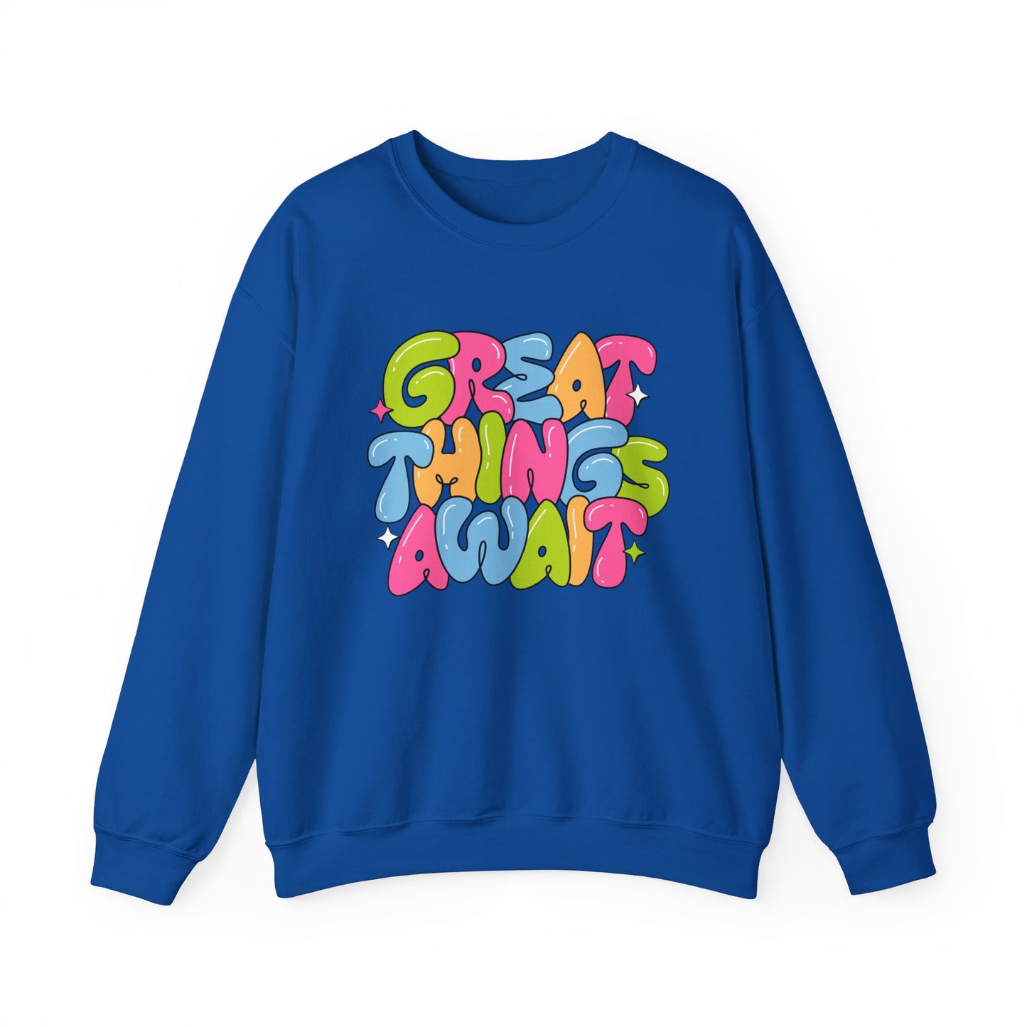 Great Things Await - Crewneck Sweatshirt