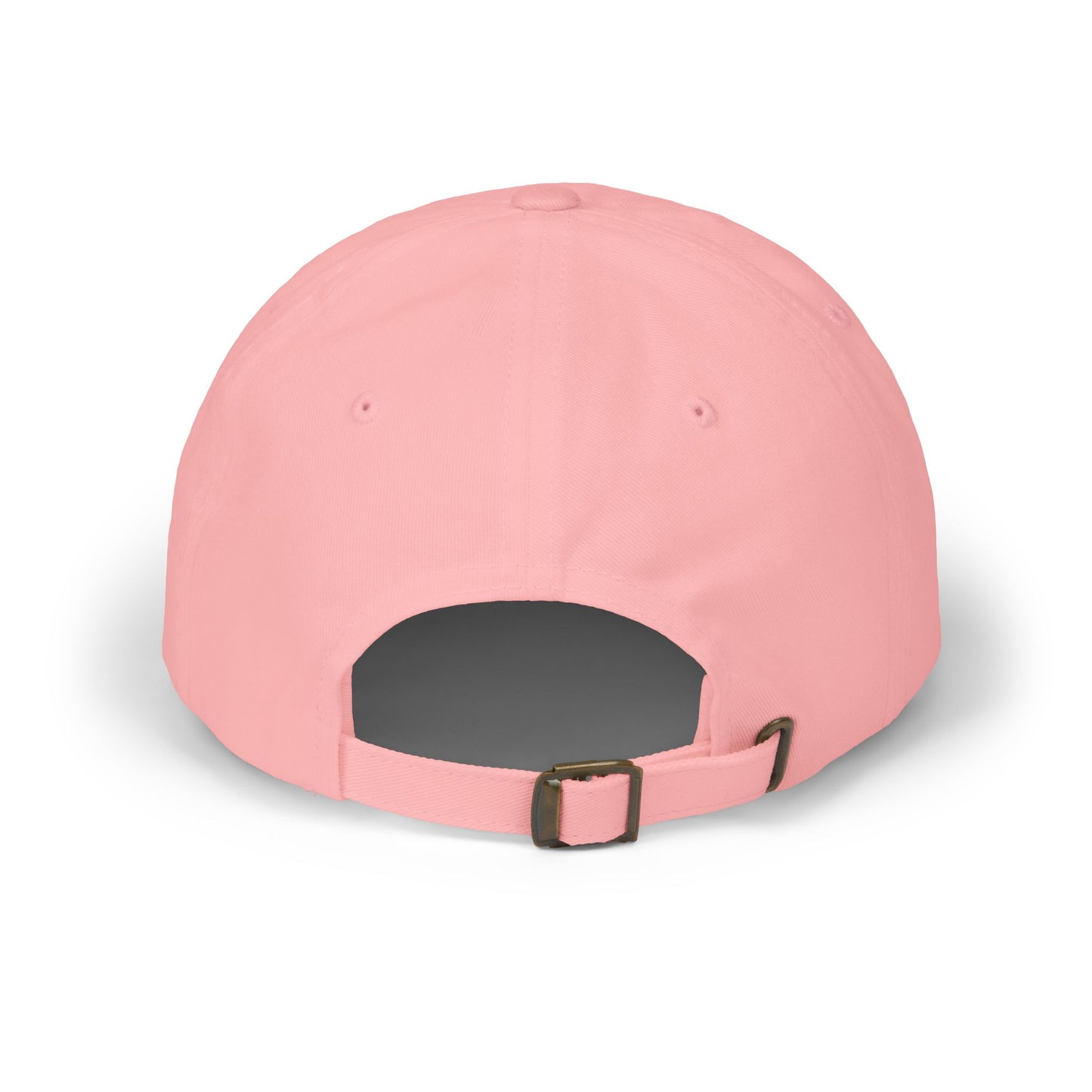 Classic White Cap with Palm Tree Embroidery