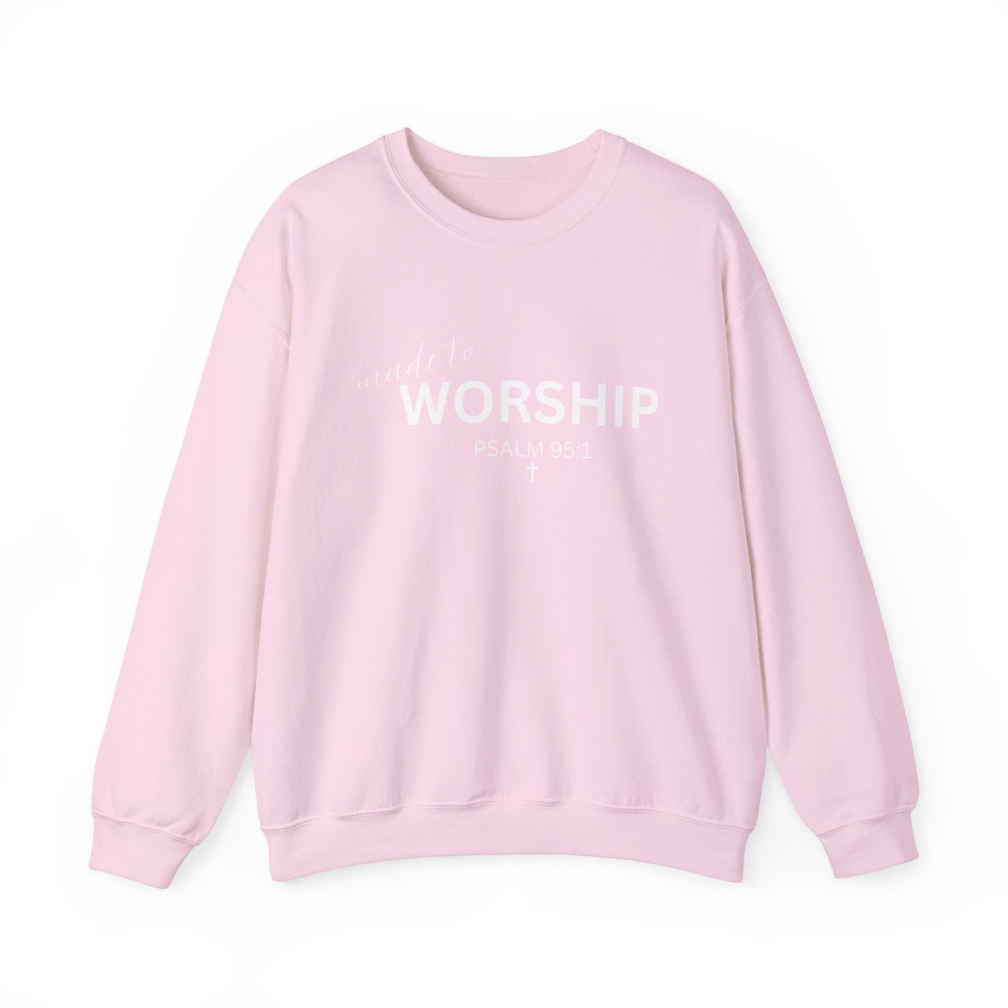 Made to Worship "Psalm 95:1" - Sweatshirt for Christians