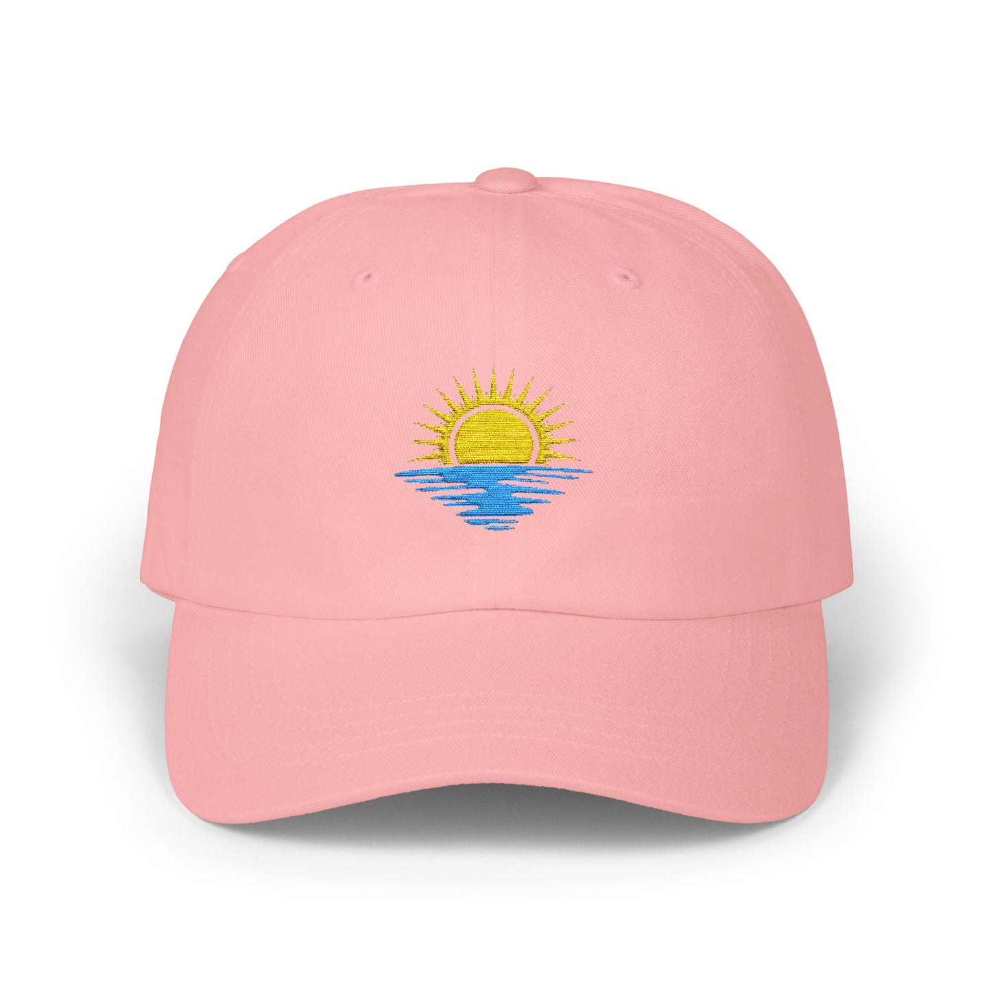 Sunset Embroidered Classic Summer Cap