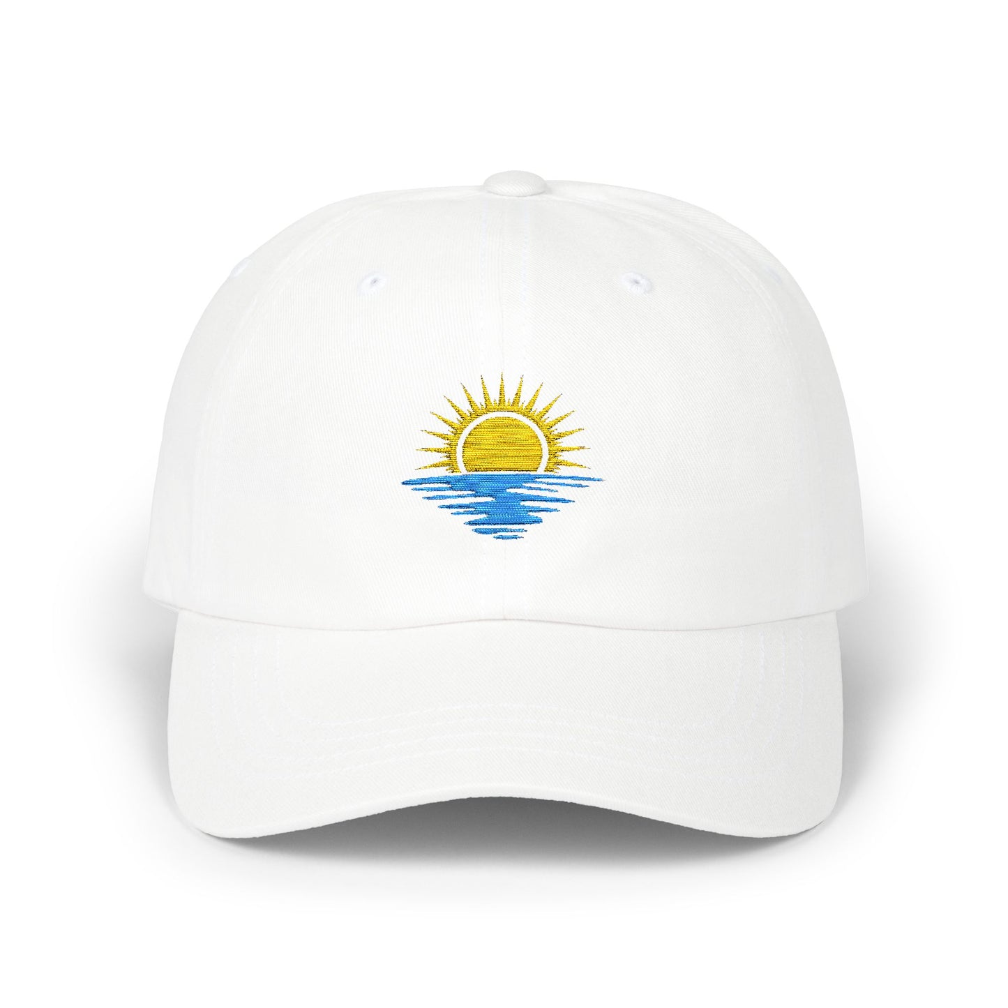 Sunset Embroidered Classic Summer Cap