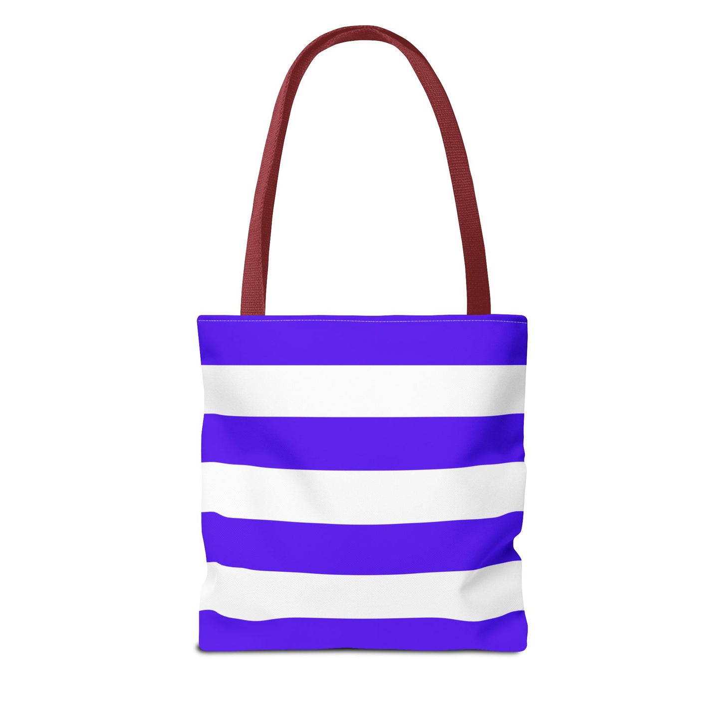 Personalized Striped Tote Bag - Custom Name Tote