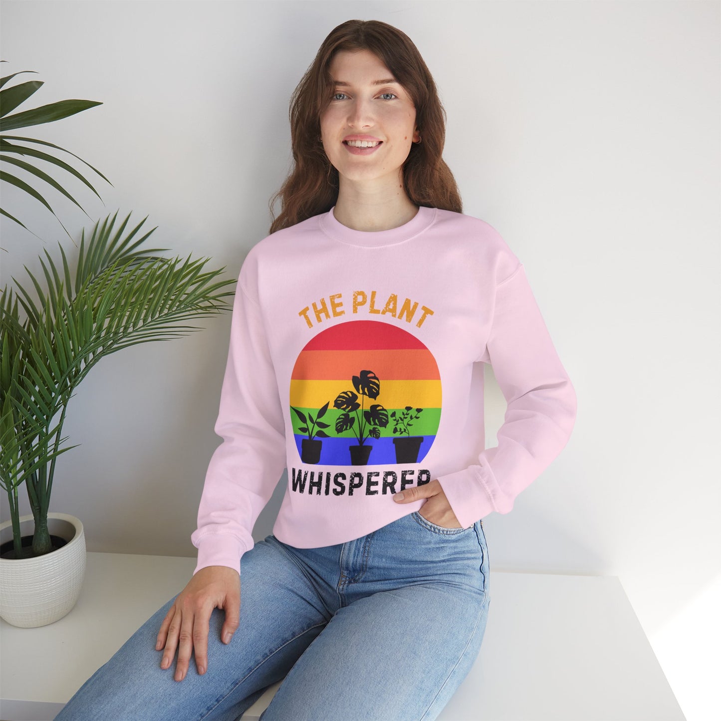 The Plant Whisperer Sweatshirt - Gardening and Plant Lover Sweatshirt