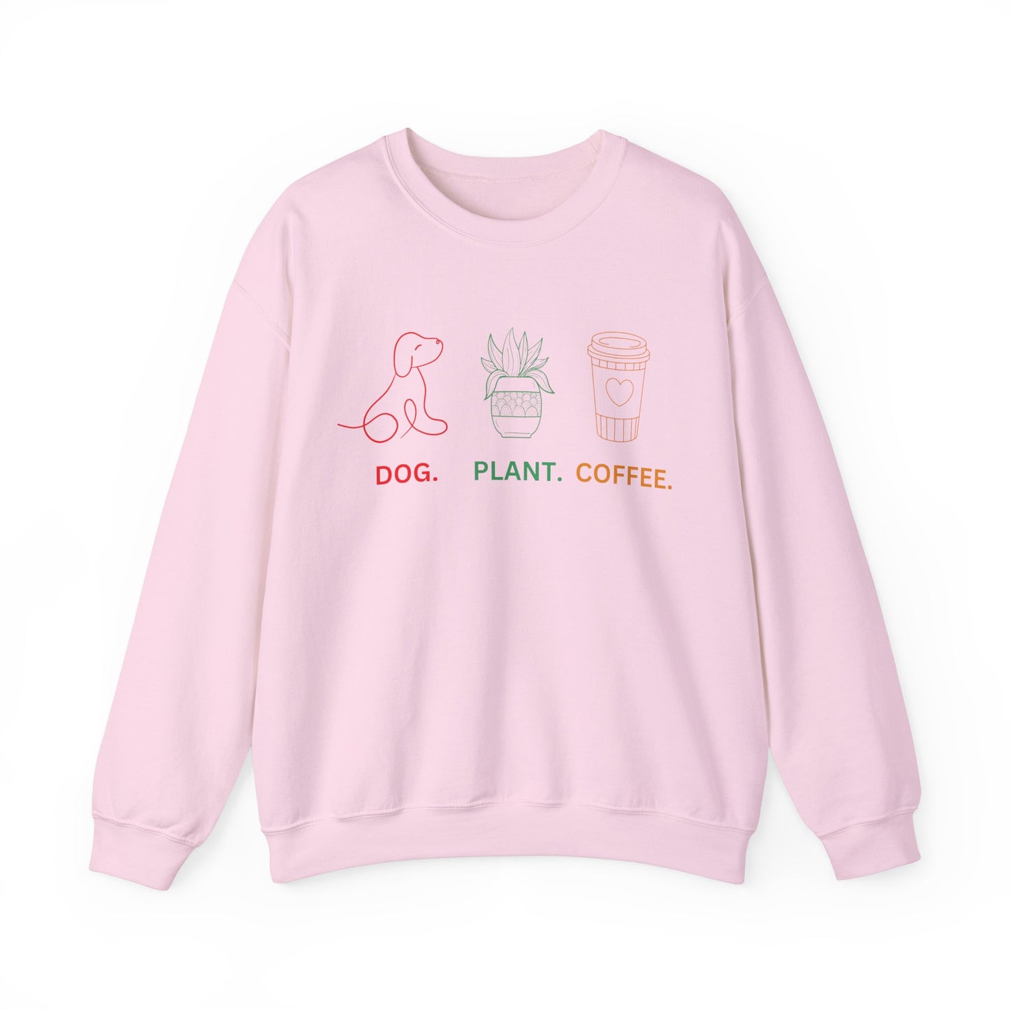 Dog Plant Coffee Sweatshirt