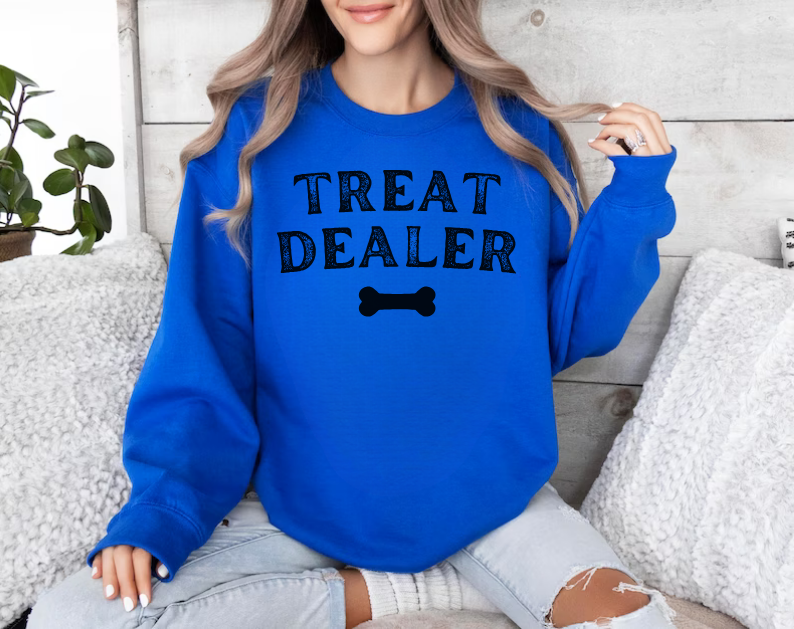 Treat Dealer - Funny Pet Lover Sweatshirt