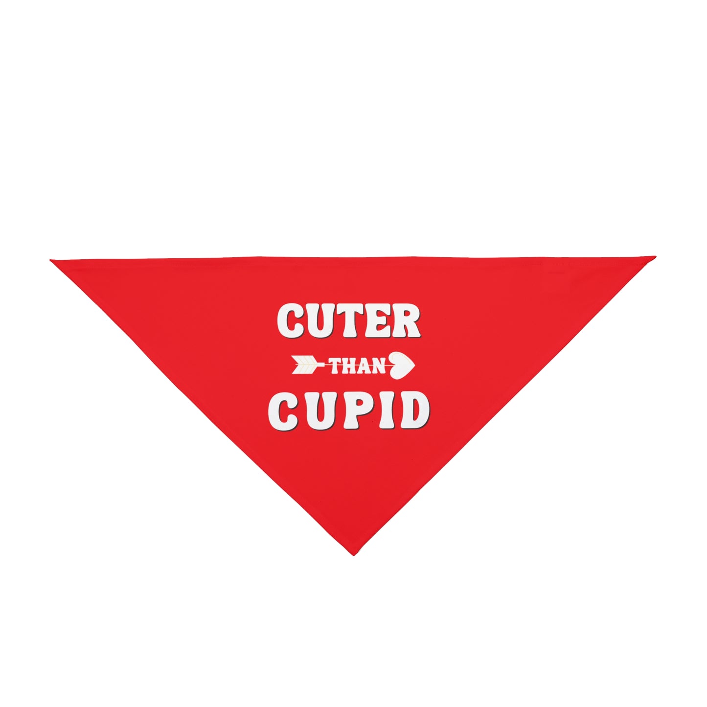 Cuter Than Cupid Valentines Day Pet Accessory - Dog Bandana