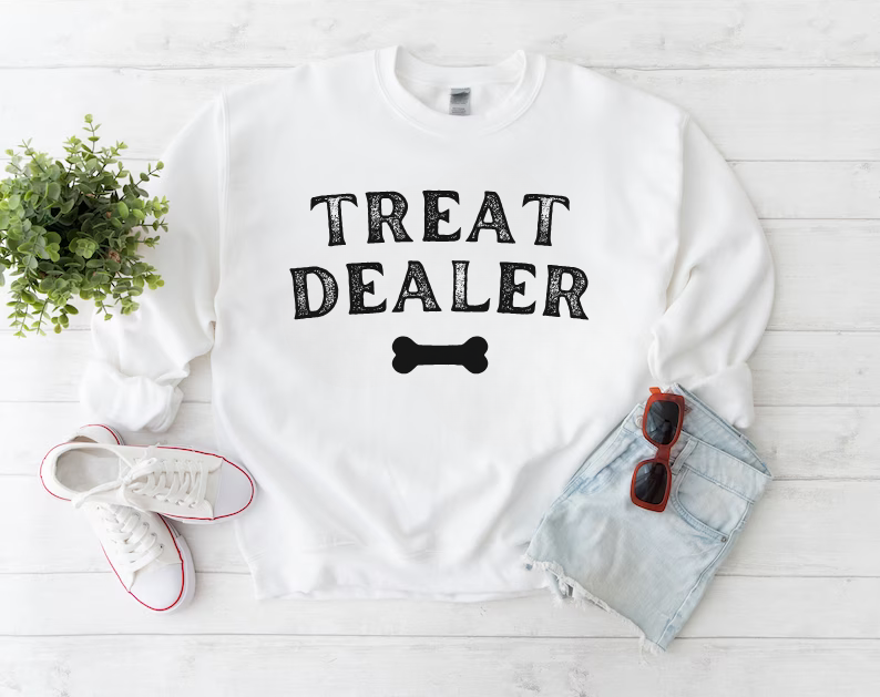 Treat Dealer - Funny Pet Lover Sweatshirt