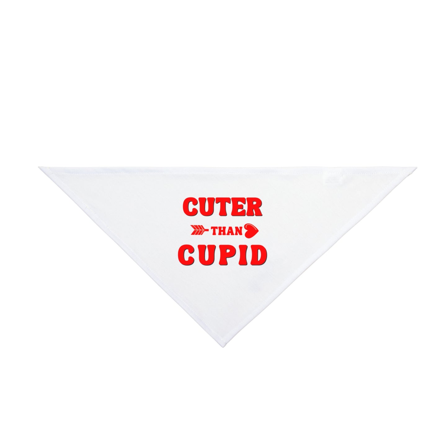 Cuter Than Cupid Valentine's Day Pet Accessory - Dog Bandana