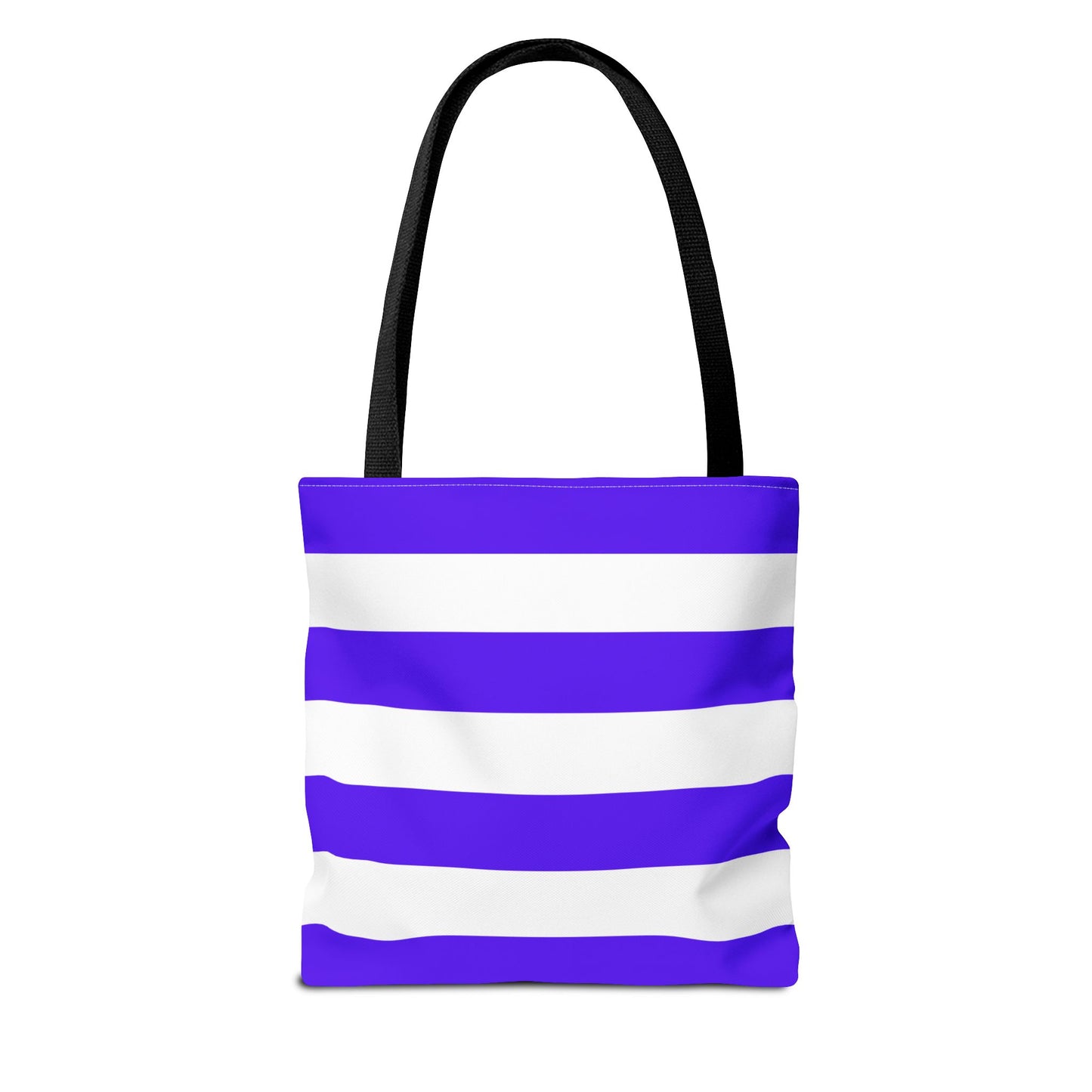 Personalized Striped Tote Bag - Custom Name Tote