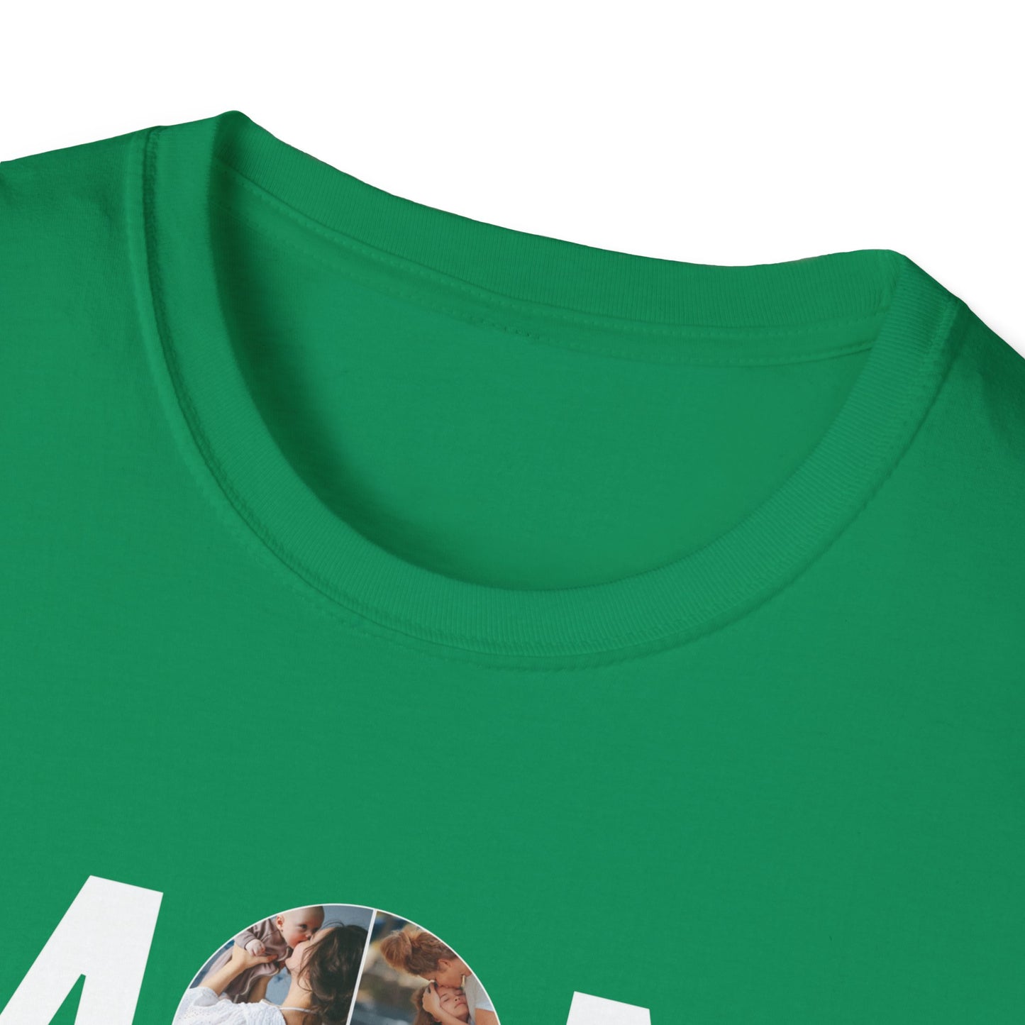 Personalized MOM Photo T-Shirt | Tee for Mother's Day & Family Gifts