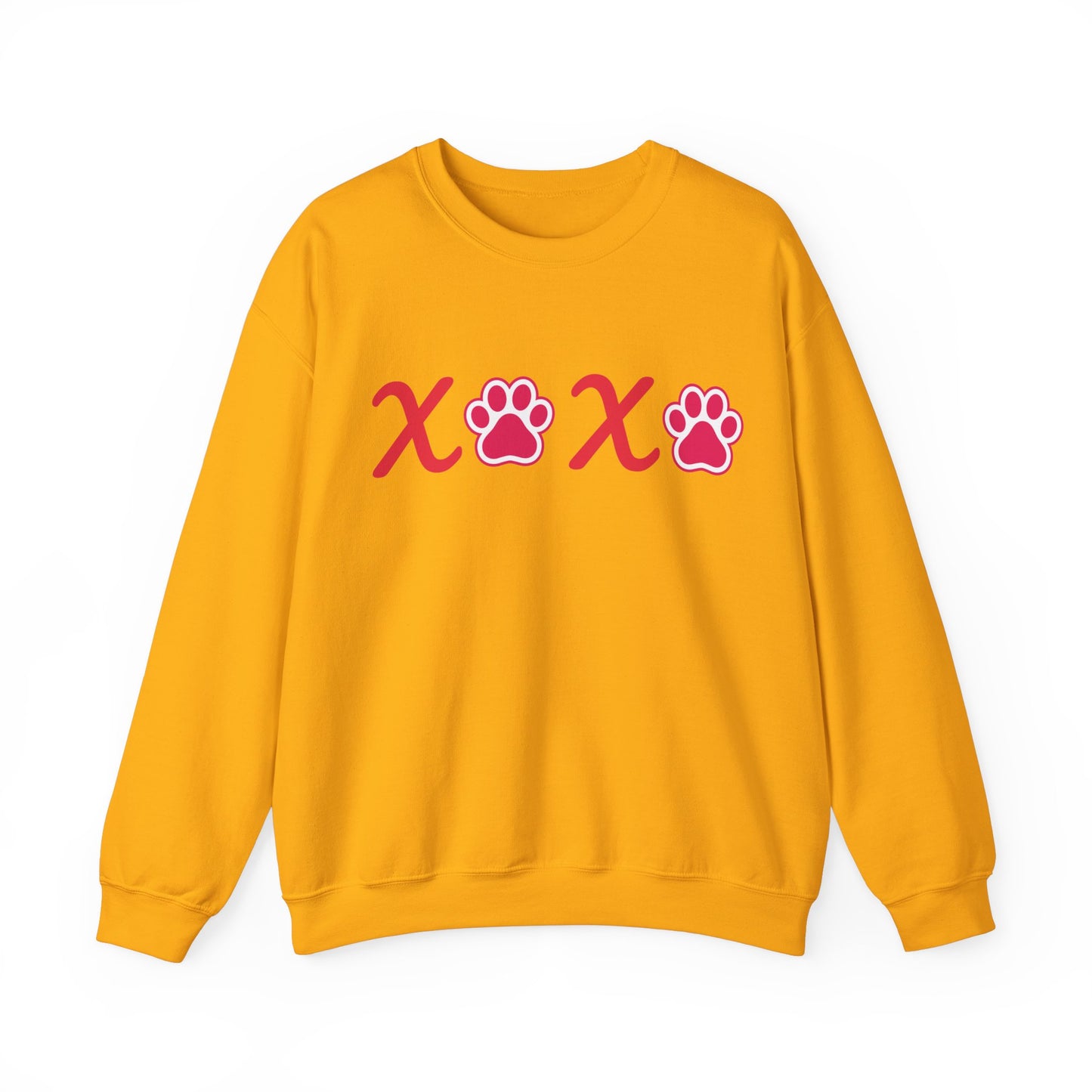 Valentine's Day Dog Lover Sweatshirt - XOXO Unisex Crewneck Sweatshirt