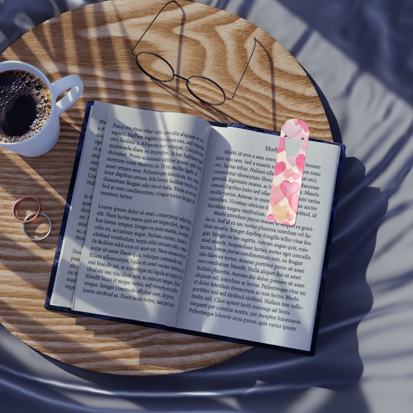 Heart Design Bookmark - Perfect Gift for Book Lovers