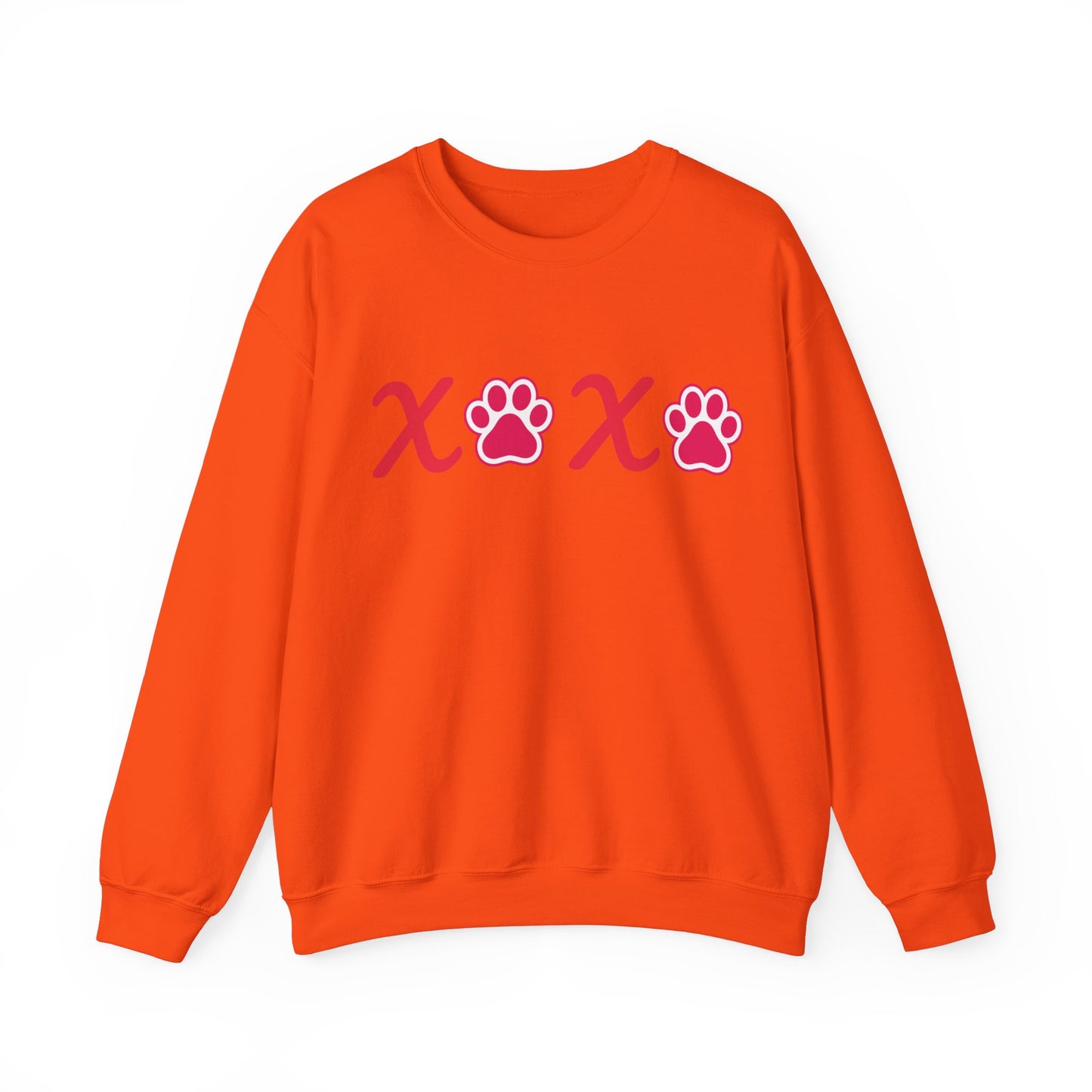 Valentine's Day Dog Lover Sweatshirt - XOXO Unisex Crewneck Sweatshirt