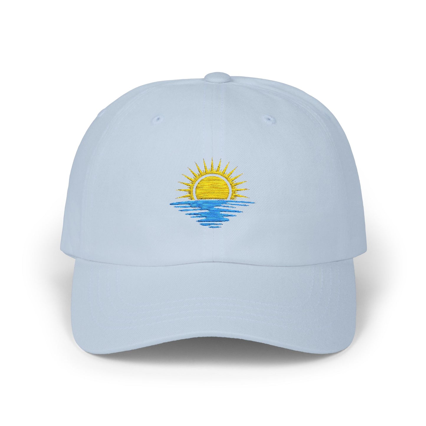 Sunset Embroidered Classic Summer Cap