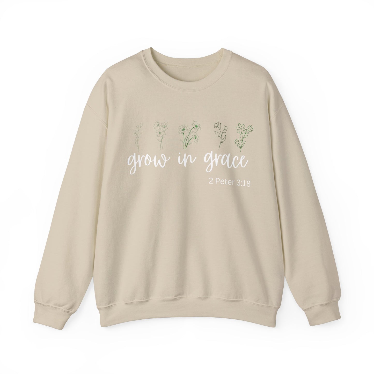 Grow In Grace - Sweatshirt for Christians