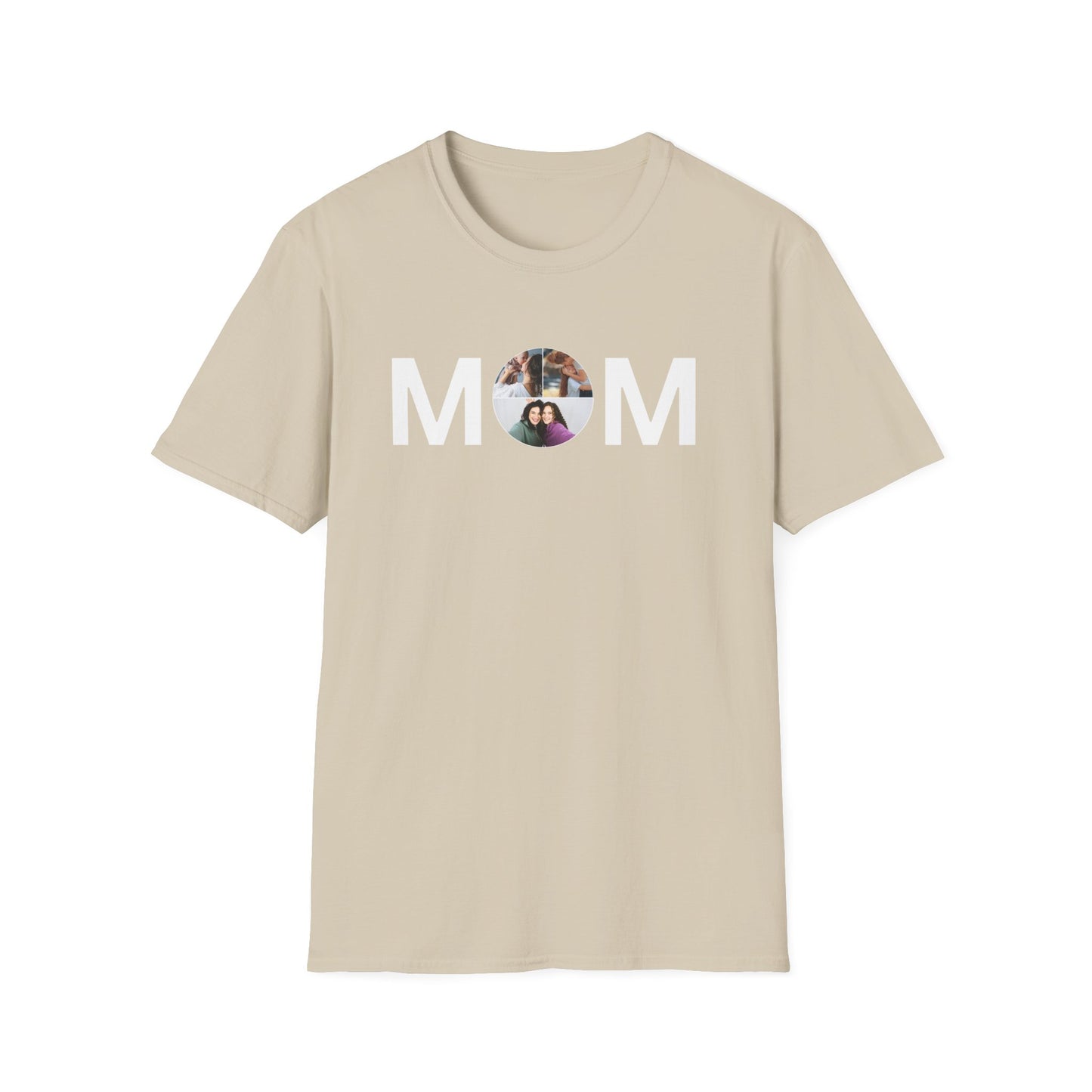 Personalized MOM Photo T-Shirt | Tee for Mother's Day & Family Gifts