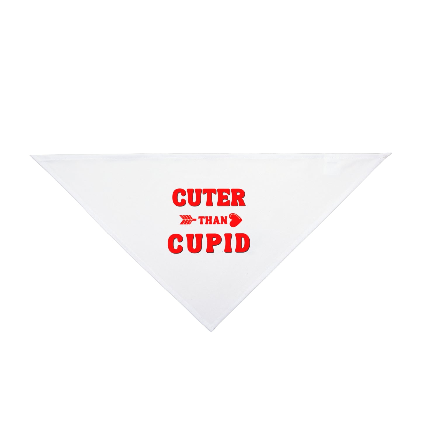 Cuter Than Cupid Valentine's Day Pet Accessory - Dog Bandana