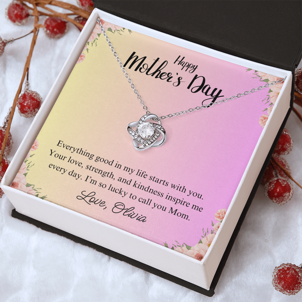 Love Knot Mother's Day Necklace