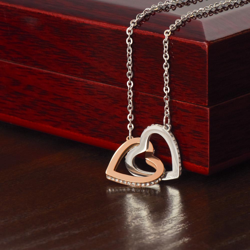 Interlocking Heart Mother's Day Necklace