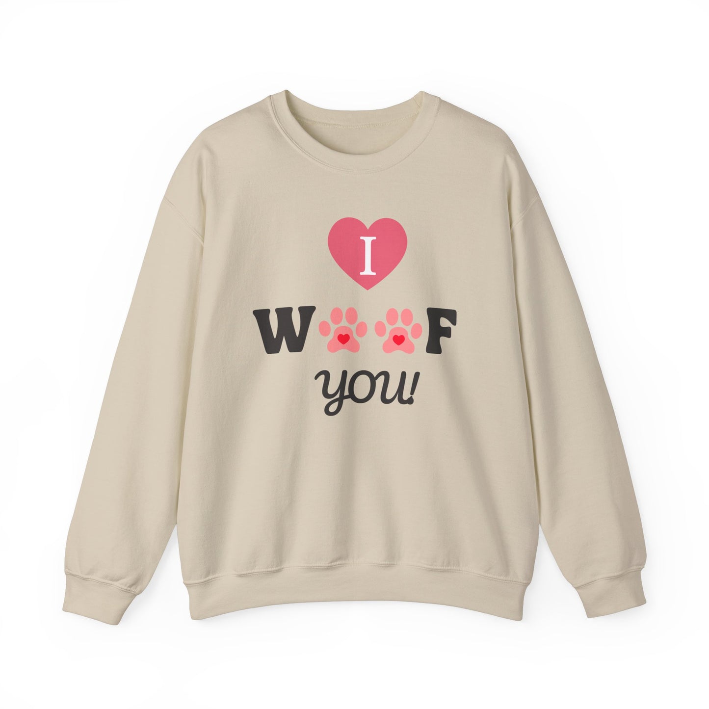 Valentine's Day Dog Lover Sweatshirt - Unisex Crewneck