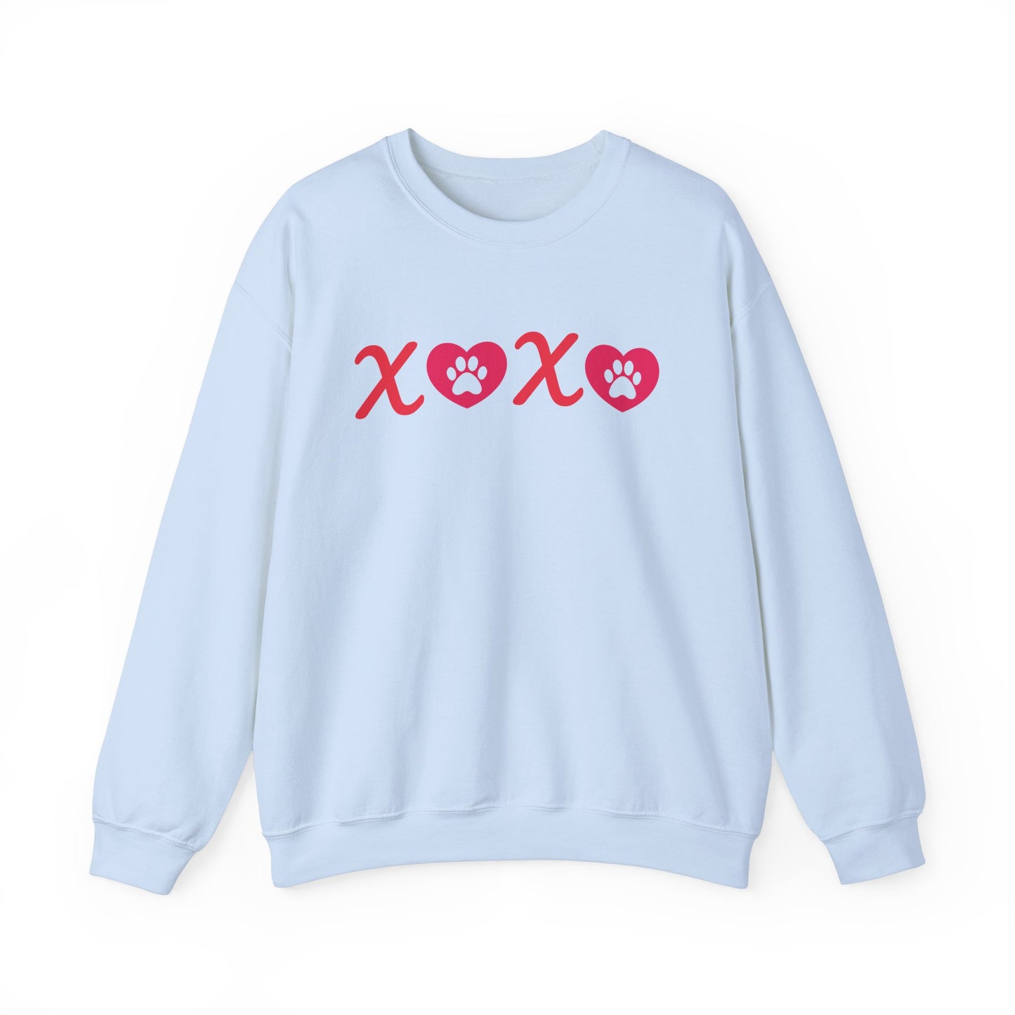 Valentine's Day Dog Lover Sweatshirt - XOXO Unisex Crewneck