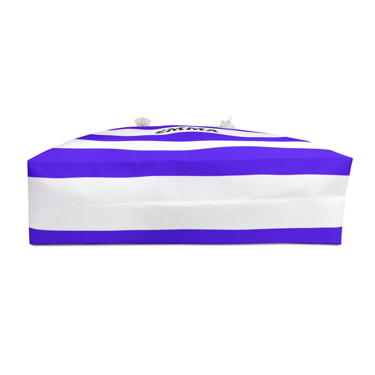 Personalized Weekender Bag - Striped Design for Travel and Beach