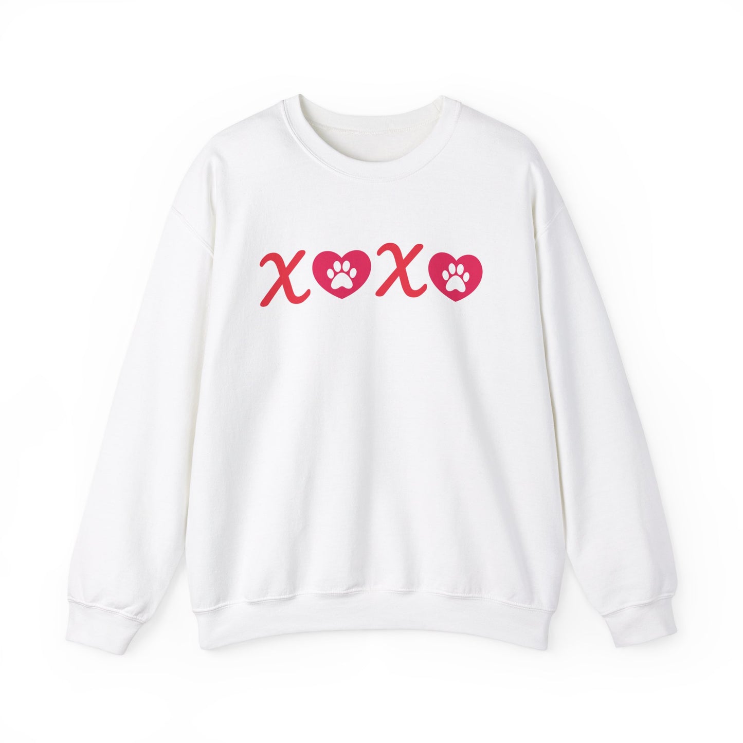 Valentine's Day Dog Lover Sweatshirt - XOXO Unisex Crewneck