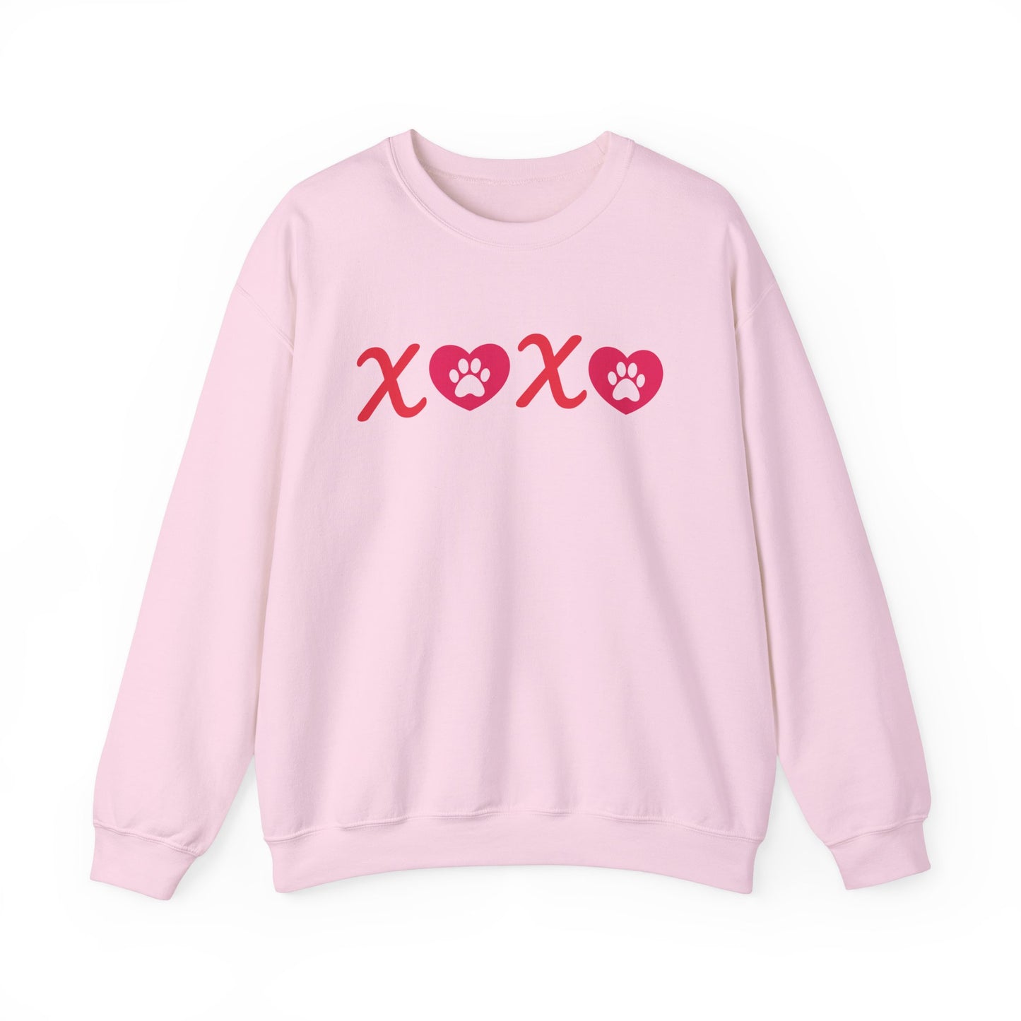 Valentine's Day Dog Lover Sweatshirt - XOXO Unisex Crewneck
