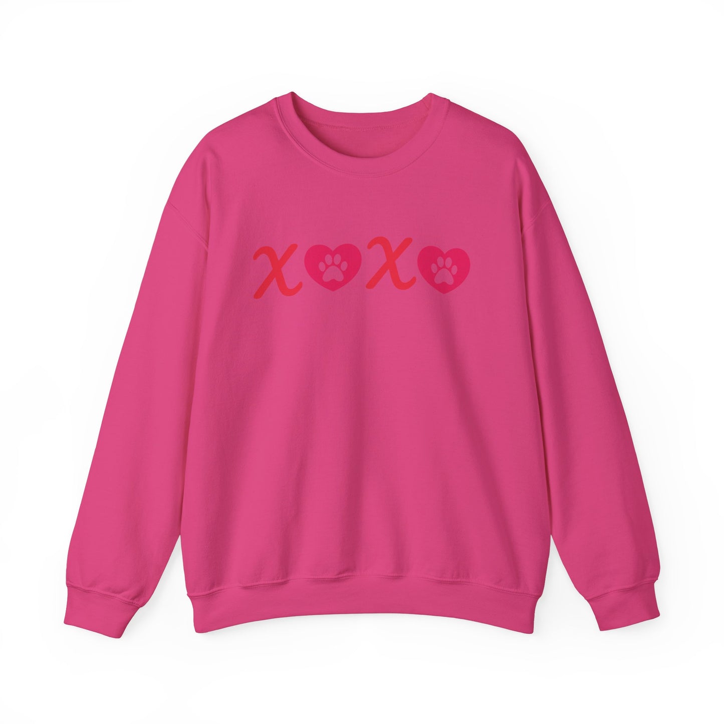 Valentine's Day Dog Lover Sweatshirt - XOXO Unisex Crewneck