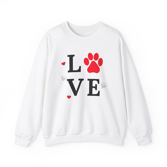 Valentine's Day Dog Lover Unisex Sweatshirt