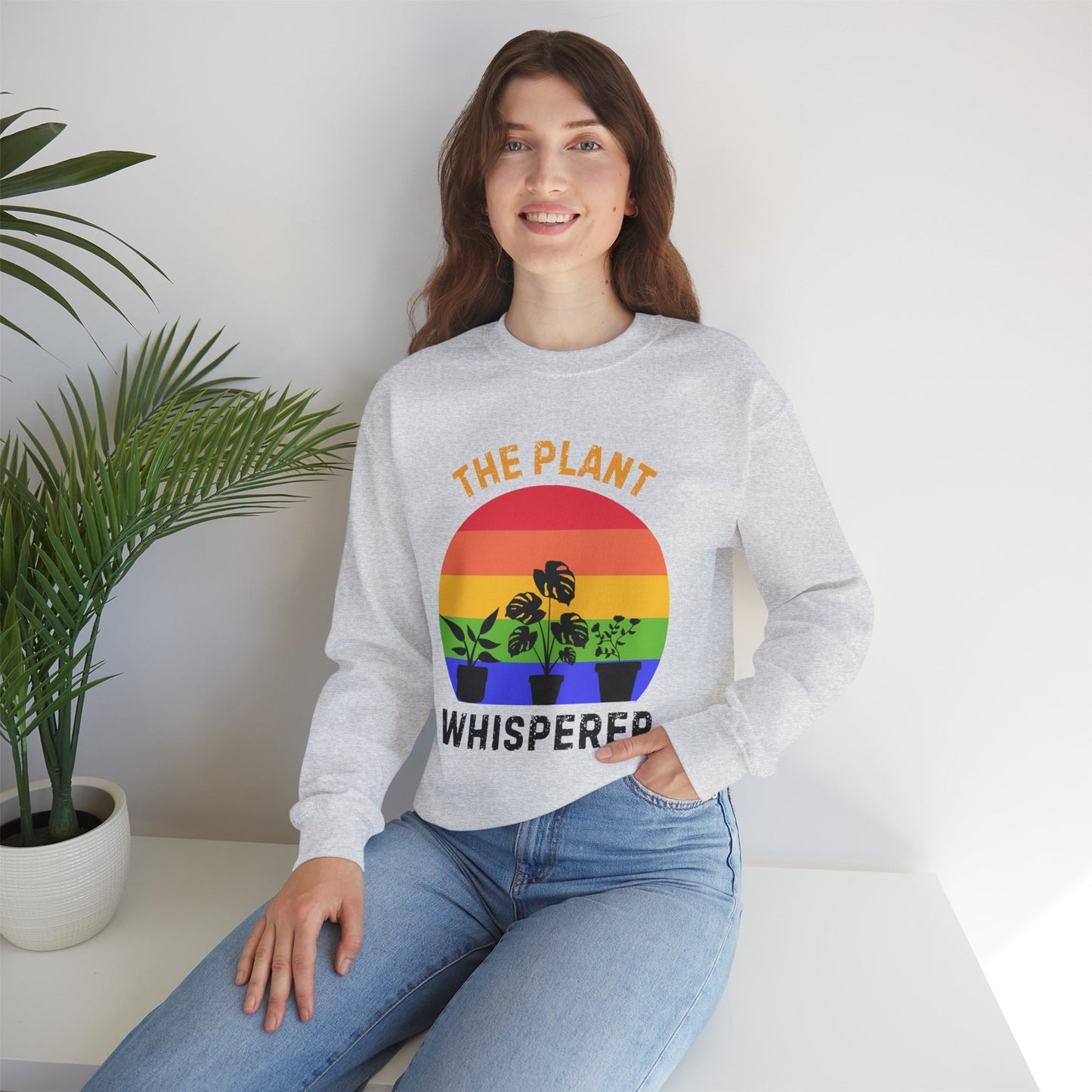 The Plant Whisperer Sweatshirt - Gardening and Plant Lover Sweatshirt