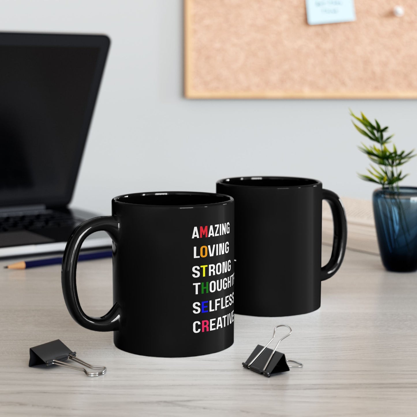 MOTHER Black Mug