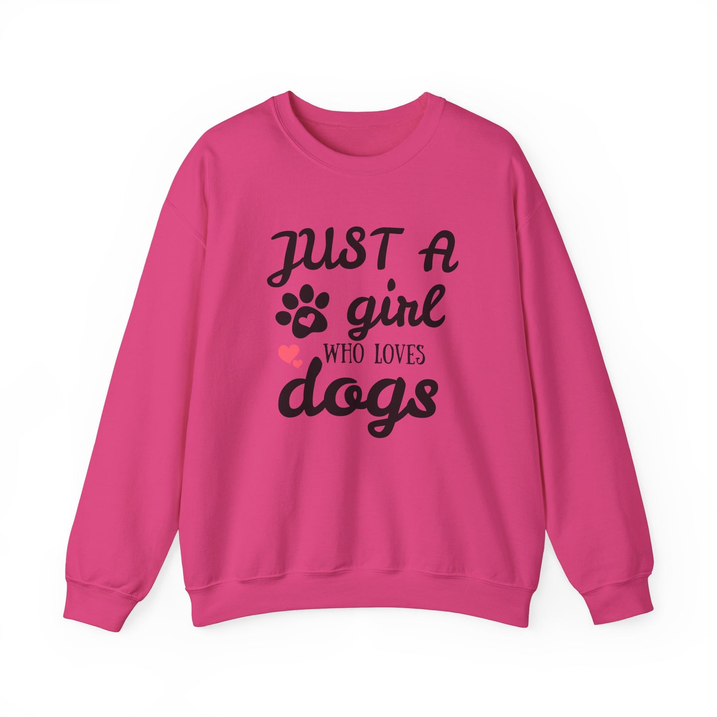 Just A Girl Who Loves Dogs - Pet Lover Sweatshirt