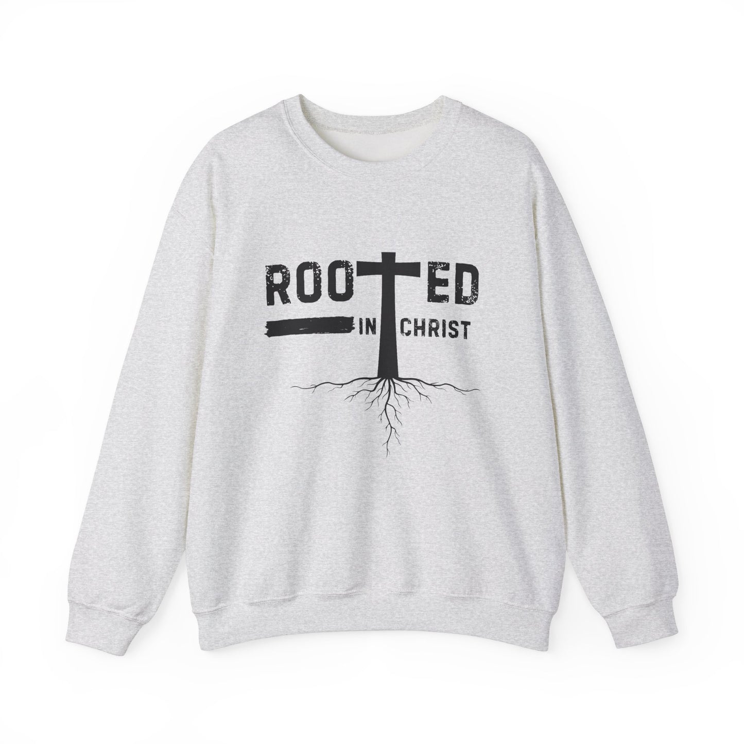 Rooted in Christ - Christian Sweatshirt
