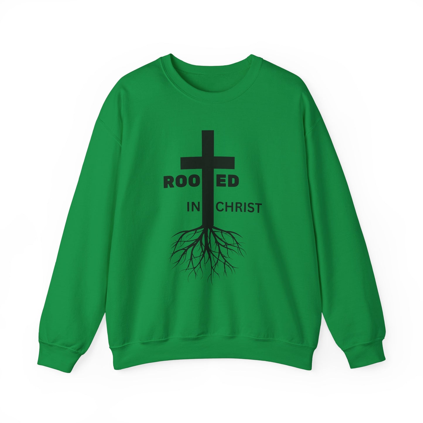 Rooted In Christ - Christian Sweatshirt