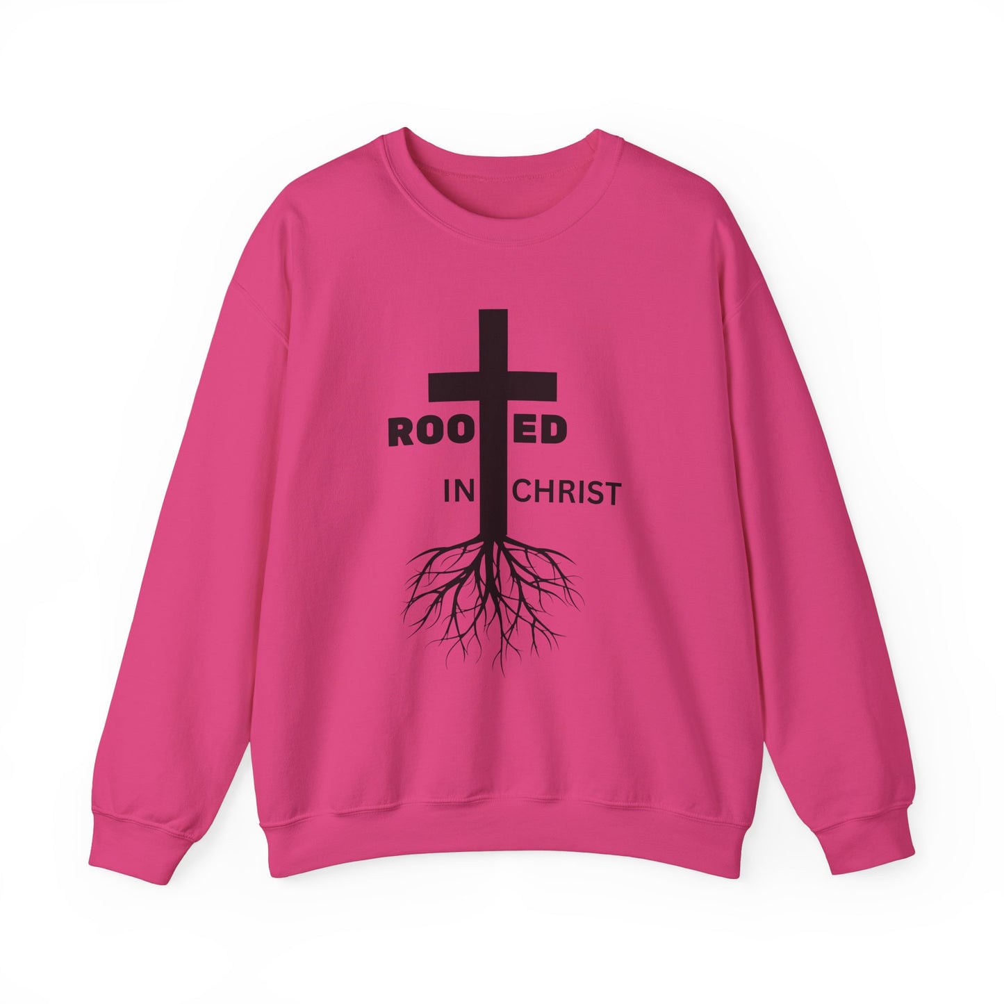 Rooted In Christ - Christian Sweatshirt