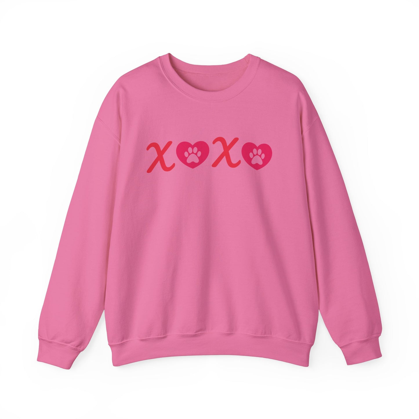 Valentine's Day Dog Lover Sweatshirt - XOXO Unisex Crewneck