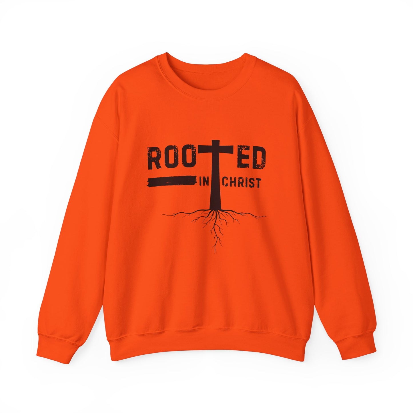 Rooted in Christ - Christian Sweatshirt