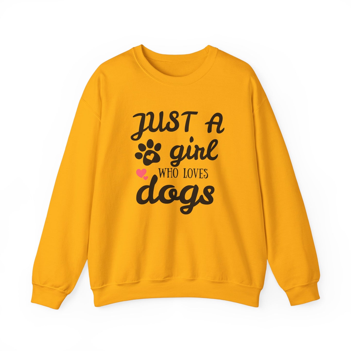 Just A Girl Who Loves Dogs - Pet Lover Sweatshirt