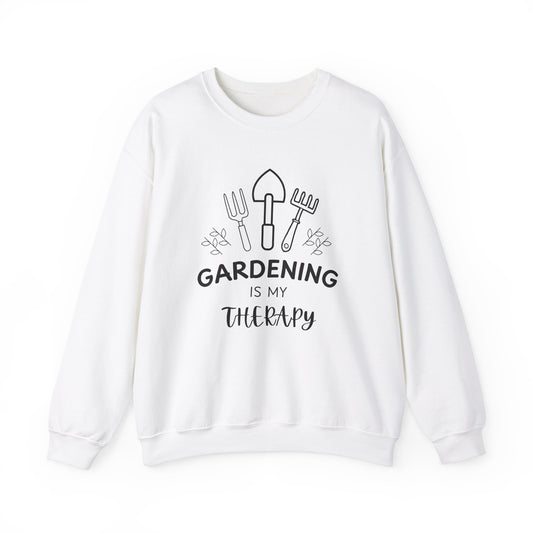 Gardening Is My Therapy - Gardening and Plant Lover Sweatshirt