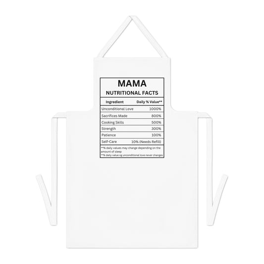 Mama Qualities Adult Apron - Perfect Gift for Moms and Cooking Enthusiasts